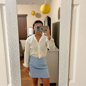 White Button Down Shirt